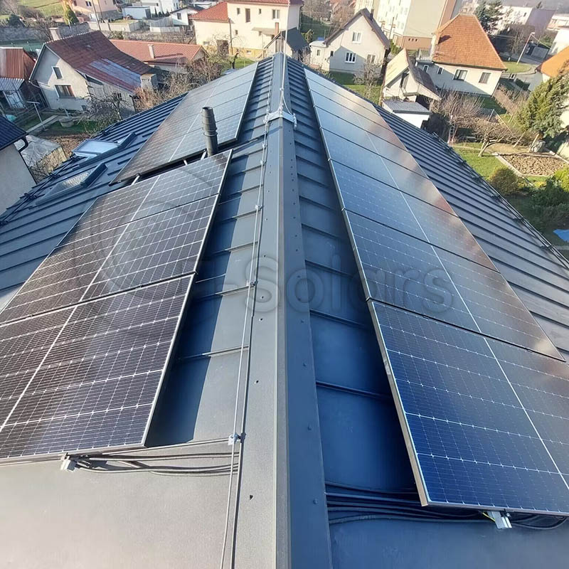 8.8KW brušenje šavova metalnog krova Rumunjska